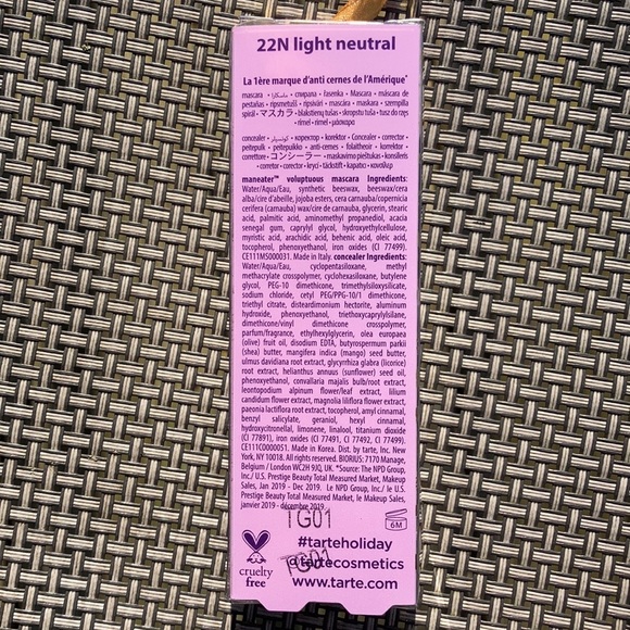 ⚜️Tarte Limited Edition Shape Tape Concealer & ManEater Mascara Kit! NWT! - Picture 7 of 7